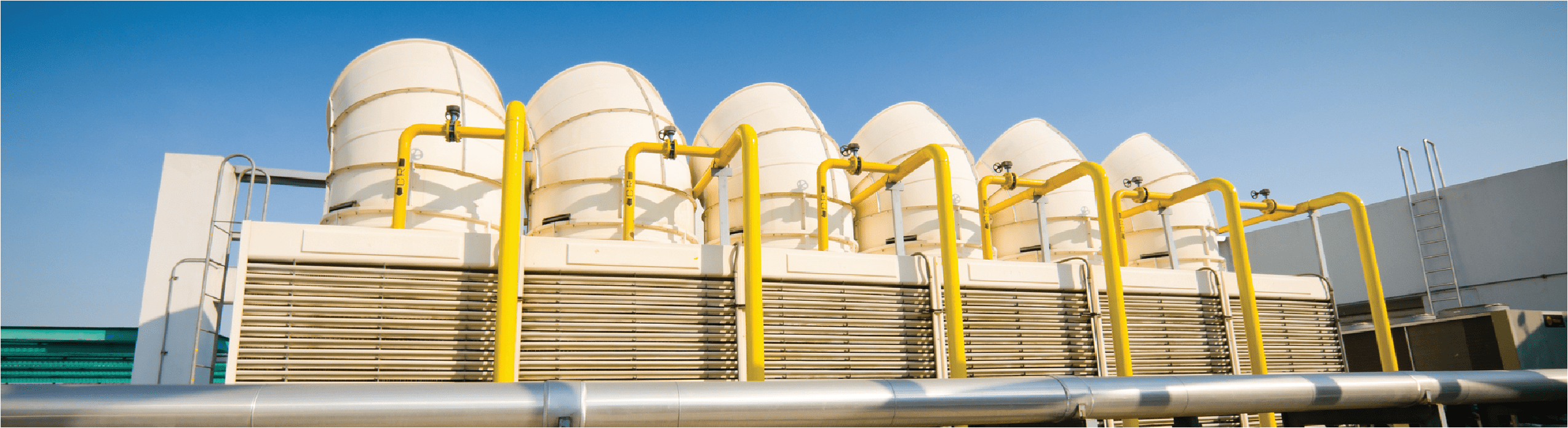 HVAC system on roof