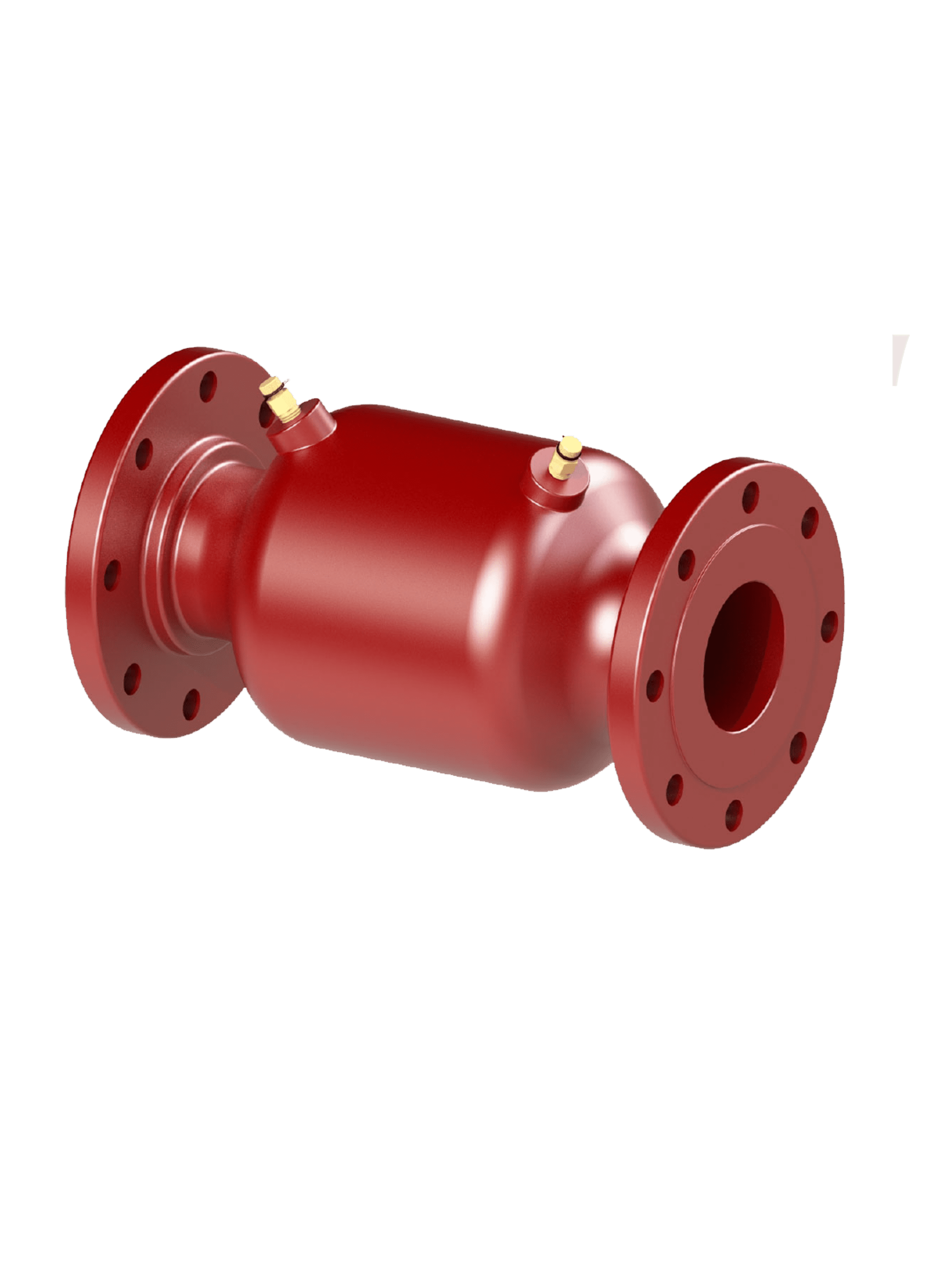 Steel Flange Red