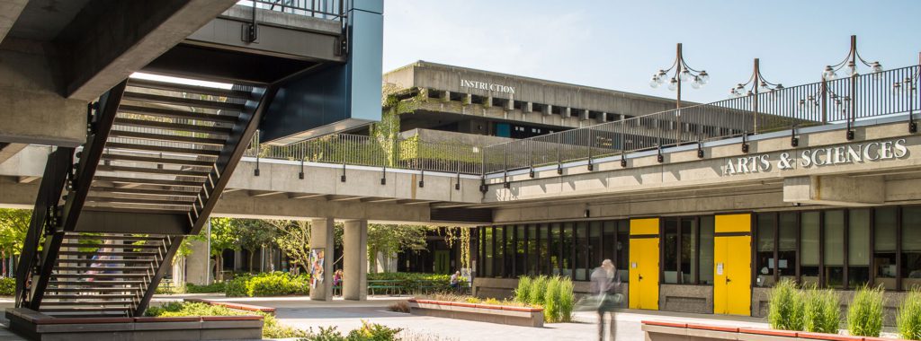 North Seattle College Library Outside View